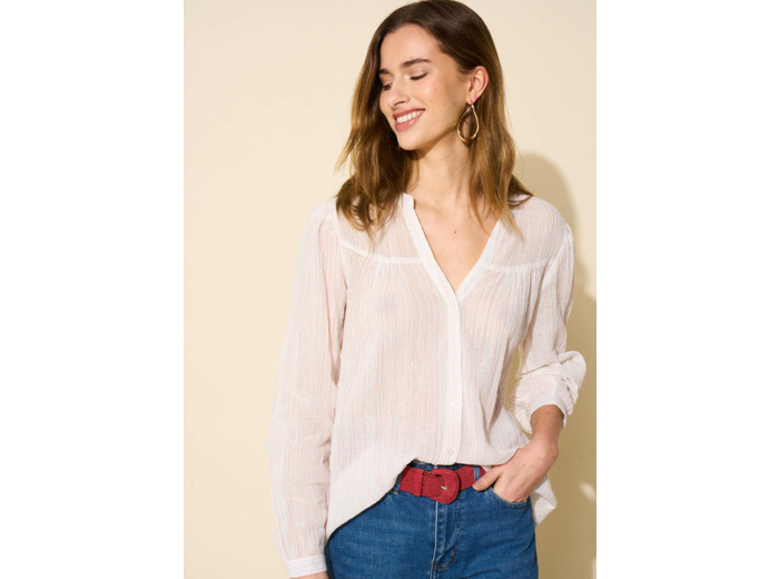 Chemise col tunisien