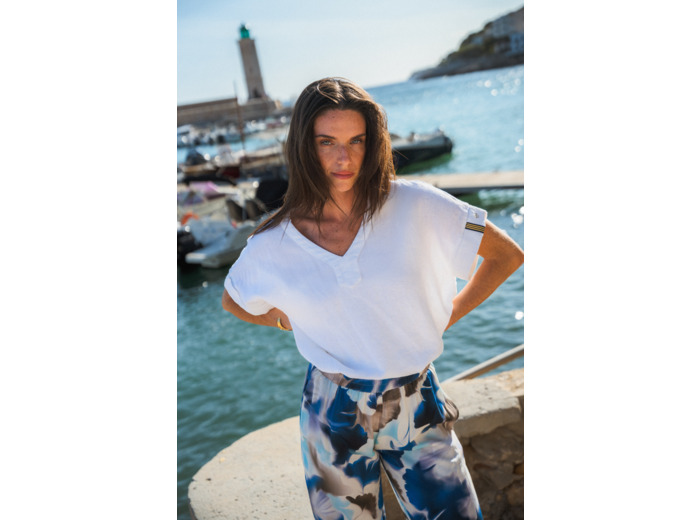 Blouse femme manches courtes Dominique
