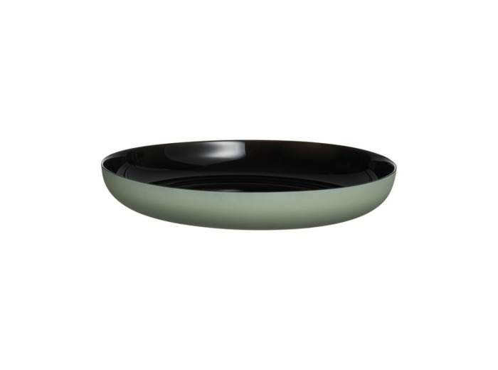 Assiette 25cm noir sauge Vicky