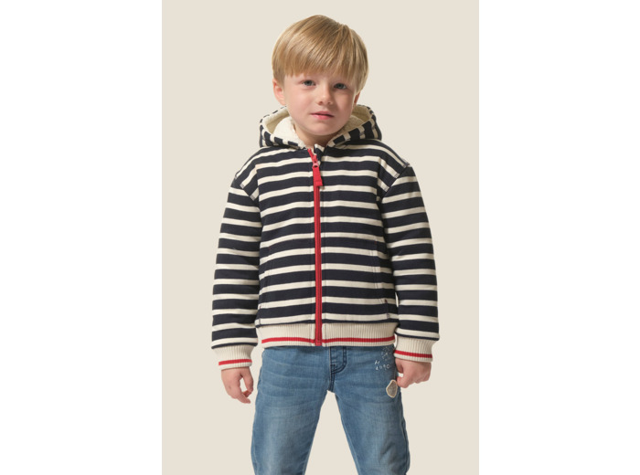 Veste rayée enfant mixte Zephyr