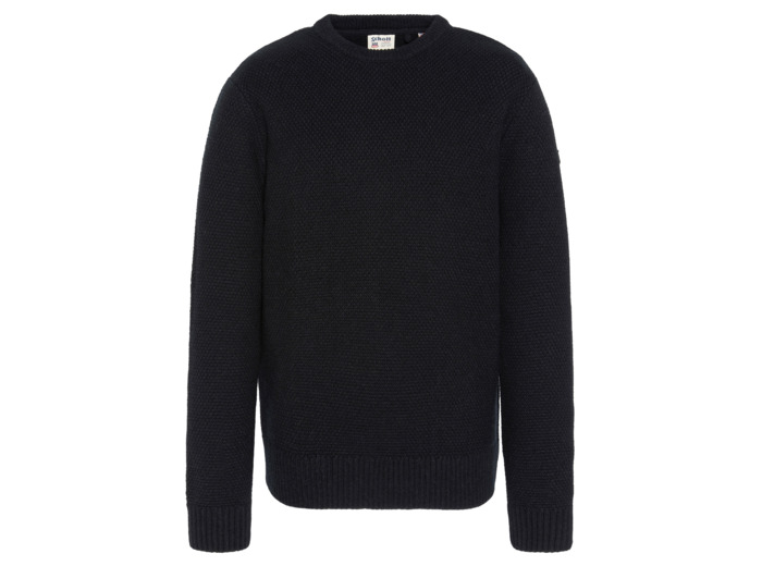 Pull col rond maille fantaisie