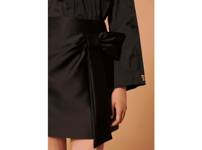 Jupe Jaba Noir en Polyester