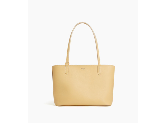 Petit sac cabas Louise en cuir grainé