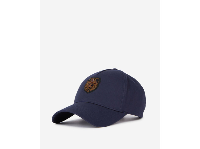 Casquette Bleu Marine Avec Patch Blason navy