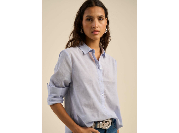 Chemise fluide à col classique