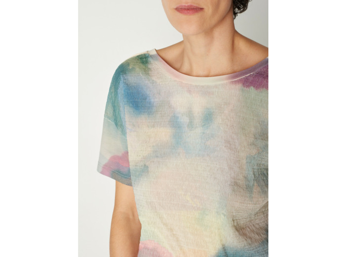 T-shirt jasmin malvacea green