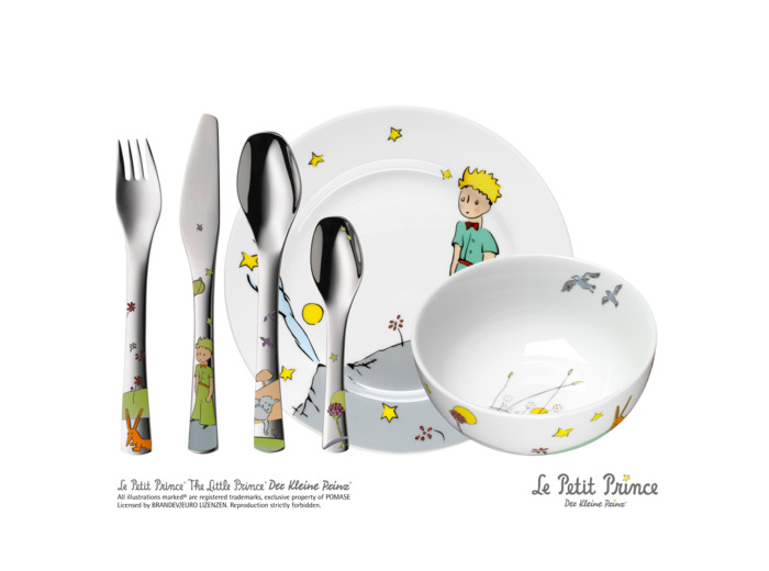 Ensemble de couverts enfants Le Petit Prince - 6 pièces