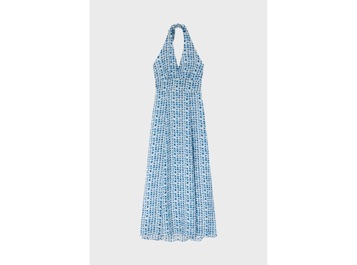Robe longue dos nu imprimée - ESMA