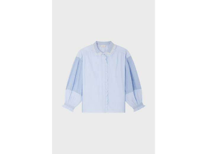 Chemise rayée en coton - ANTHEA