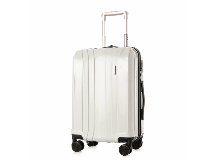 Valise Cabine 4 Roues Sun - Blanc