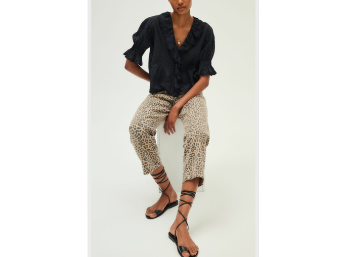 Chemise en coton à broderies - URIELL