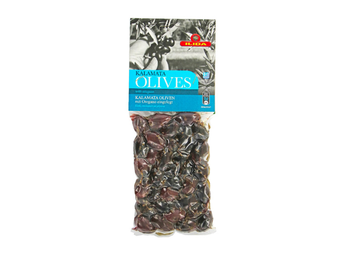 Olives noires Kalamata à l'origan