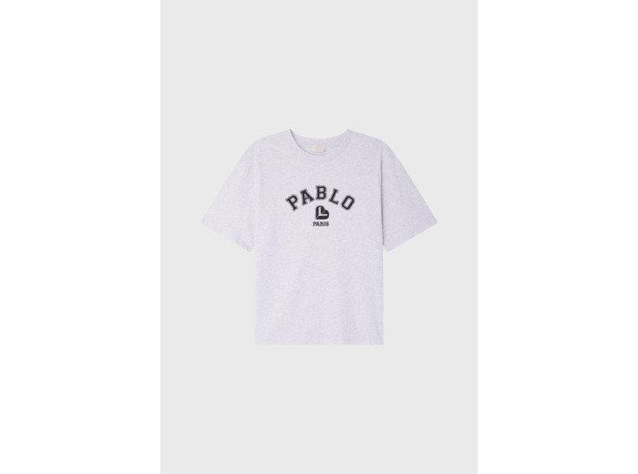 T-shirt sérigraphié en coton - AZADEE
