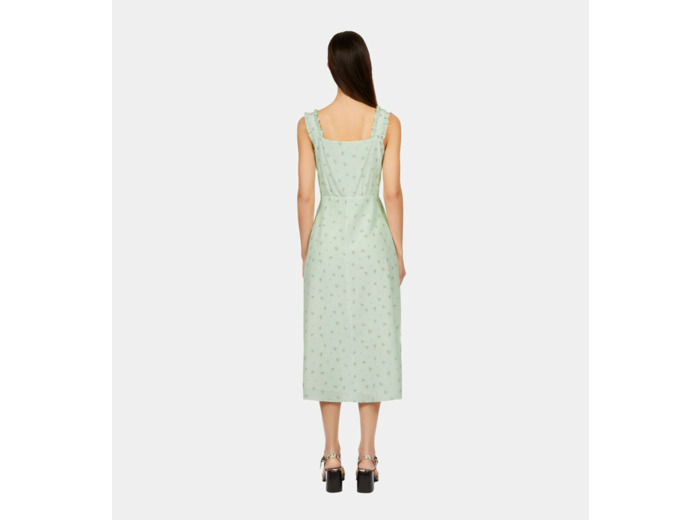 Robe Longue Imprimée green