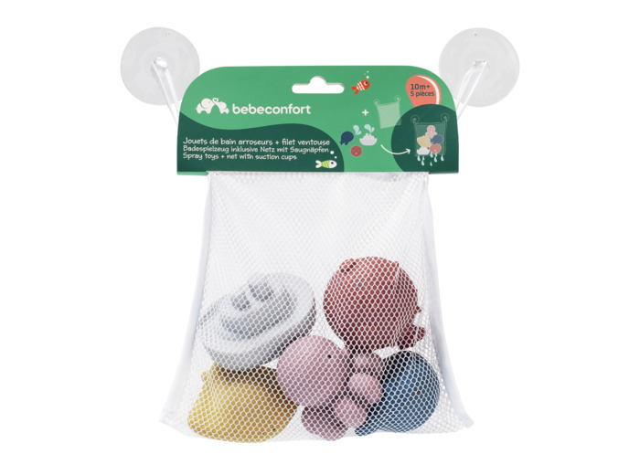 Jouets de bain et filet de stockage Miscel