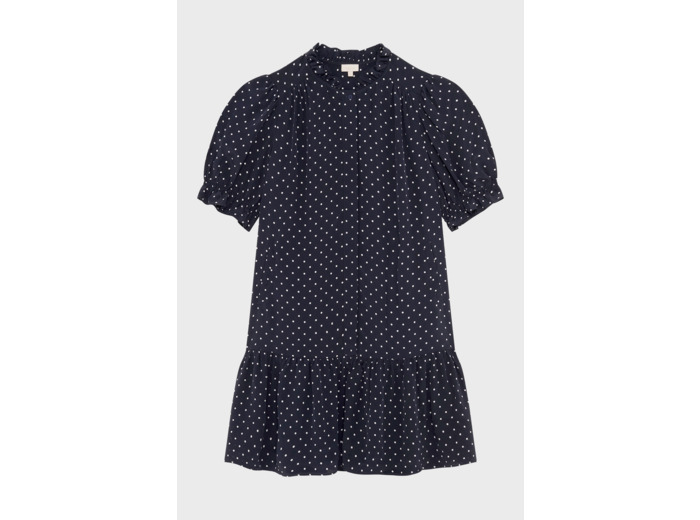 Robe courte et large à pois - PALERME