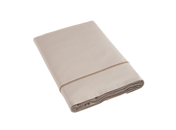 Drap Plat Opium | Linge de lit satin | Tradition des Vosges