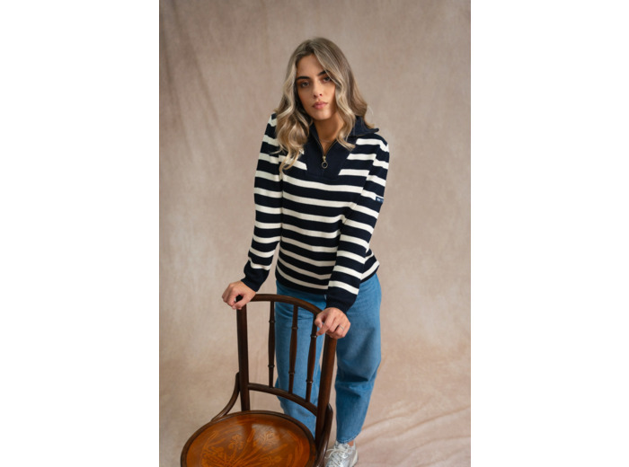 Pull femme col camionneur Vozia