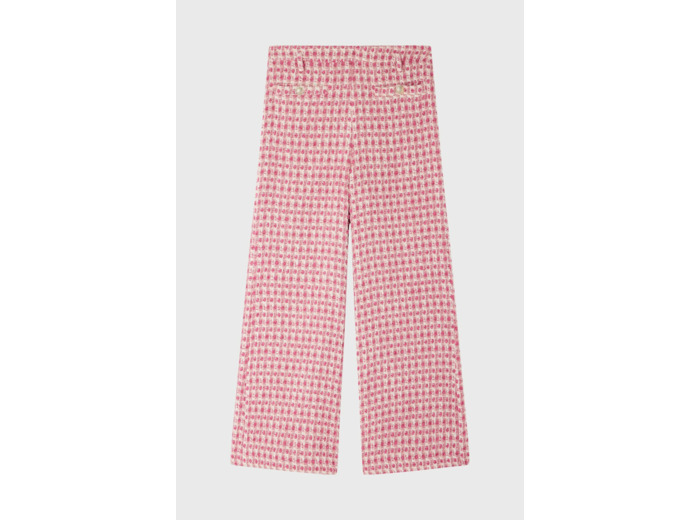 Pantalon tweed et lurex - CAROLINA