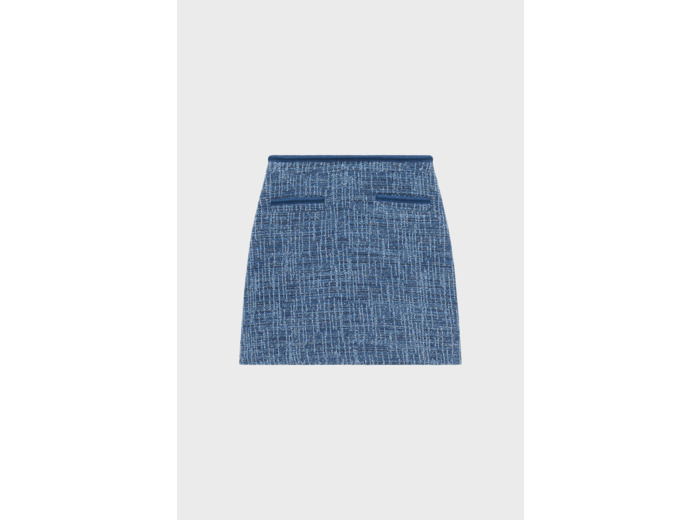Jupe courte en tweed - VASTHIE
