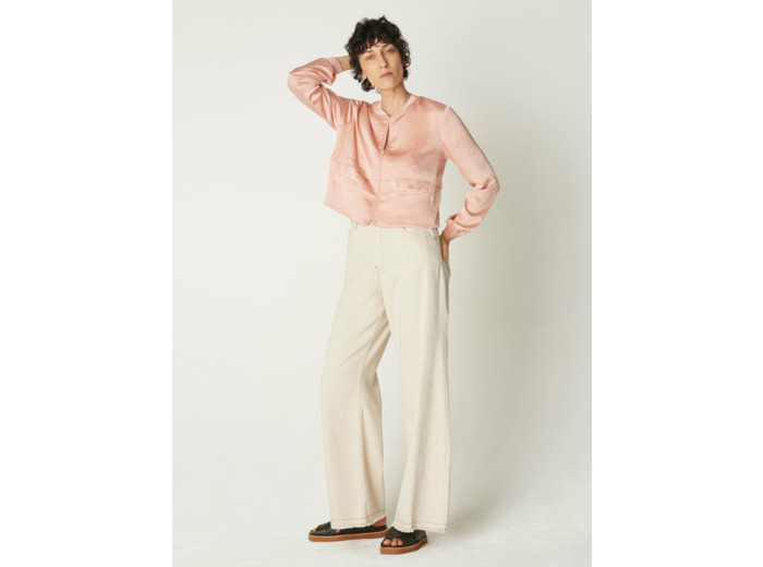 Blouson clémence nude