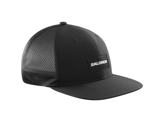 Trucker Flat Cap Deep Black Deep Black