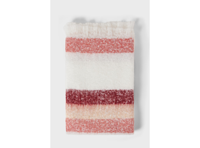 Echarpe rayée en mélange de mohair - HIONA