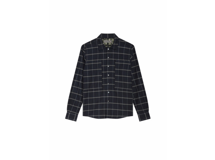 Chemise regular marine