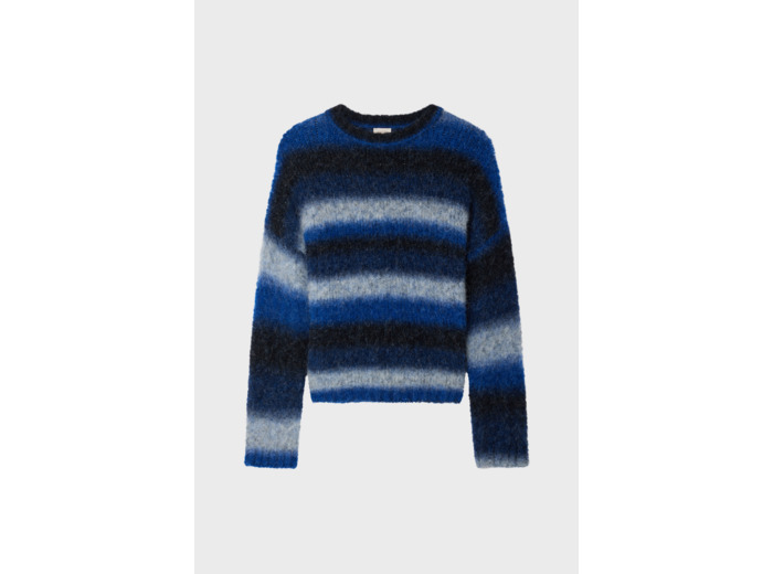 Pull épais oversize à rayures - JOYA
