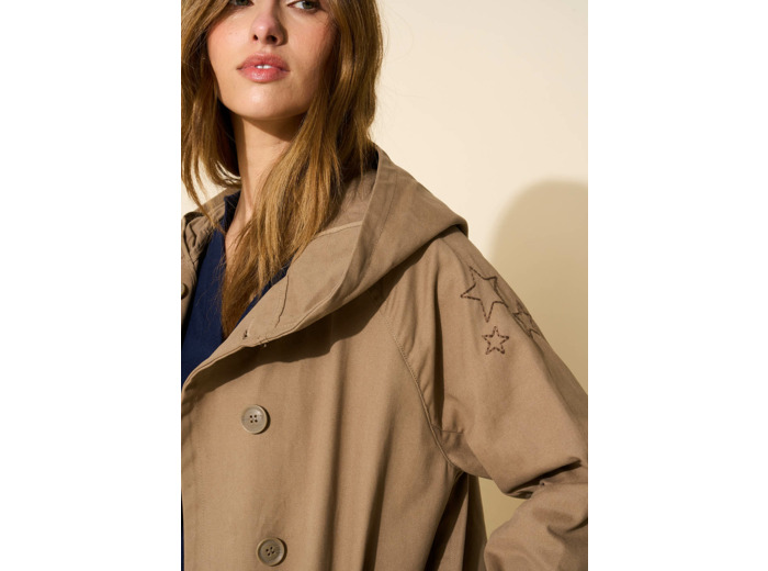 Trench à capuche