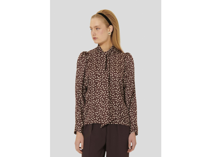 Chemise Candy Chocolat en Viscose