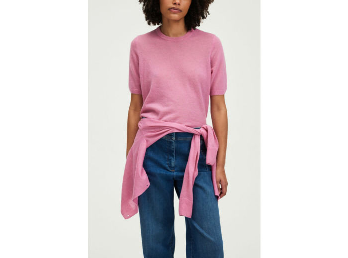 Pull à manches courtes à lurex - JESY