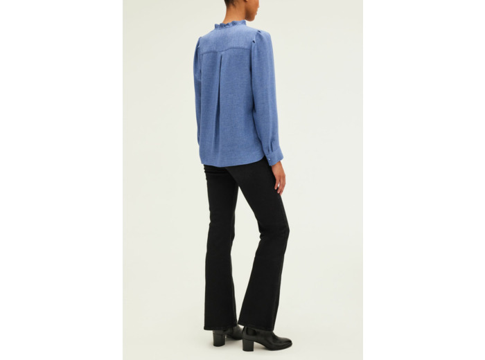 Chemise lurex à volants - BERWYN