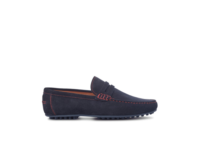 Mocassins Homme Atlantic s. navy Bleu Marine