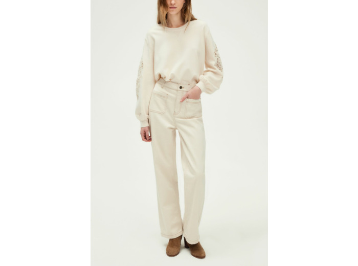 Jean droit en coton - LUMA