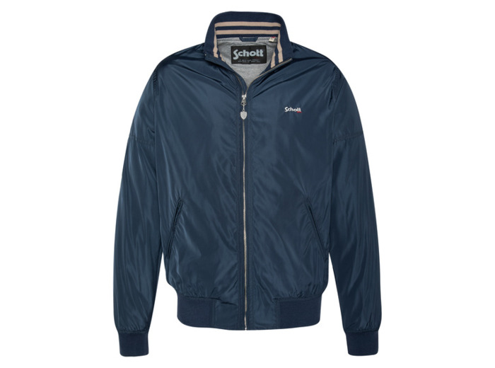 Blouson col rayé type camionneur TEAMY SCHOTT