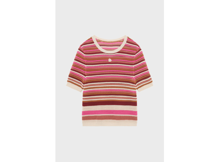 Pull en maille rayée - JOAN