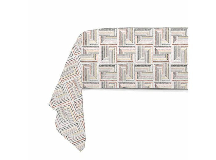 Taie de traversin Dédale | Percale à motifs | Tradition des Vosges