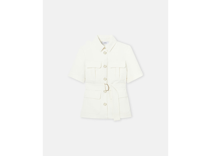 Veste Valka Ecru en Polyester