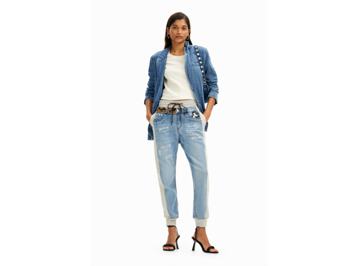 Denim Overall Trousers