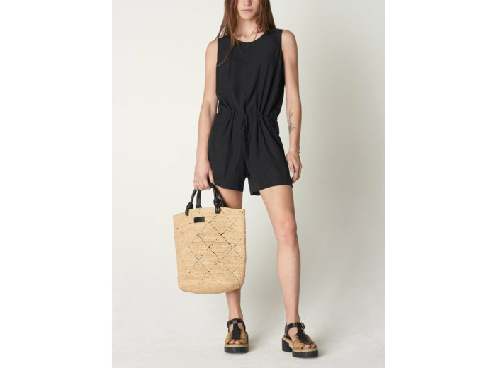 Combishort fanny noir