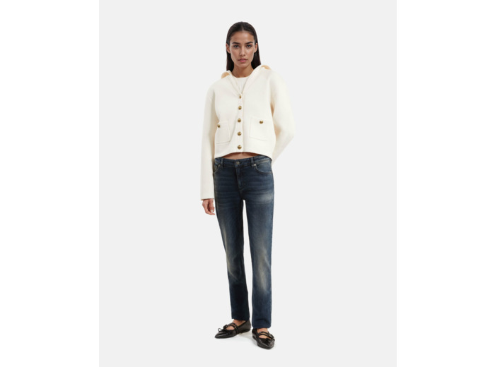 Jean bleu fonce blue electric