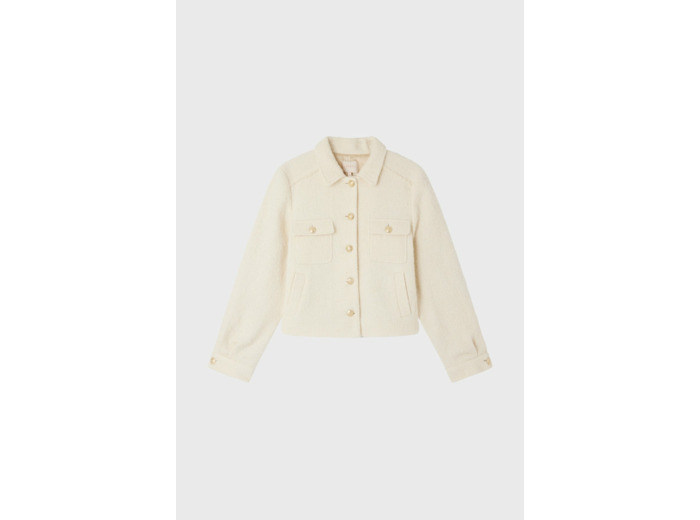 Blouson court en tweed - MARGUERITE