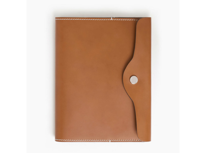 Couverture en cuir et agenda A5