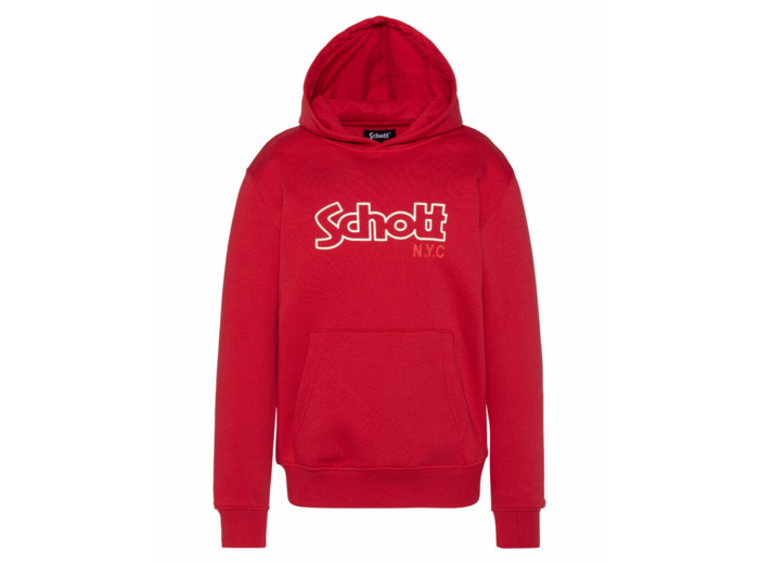 Sweat à capuche imprimé poitrine SWHSIDNEYB SCHOTT