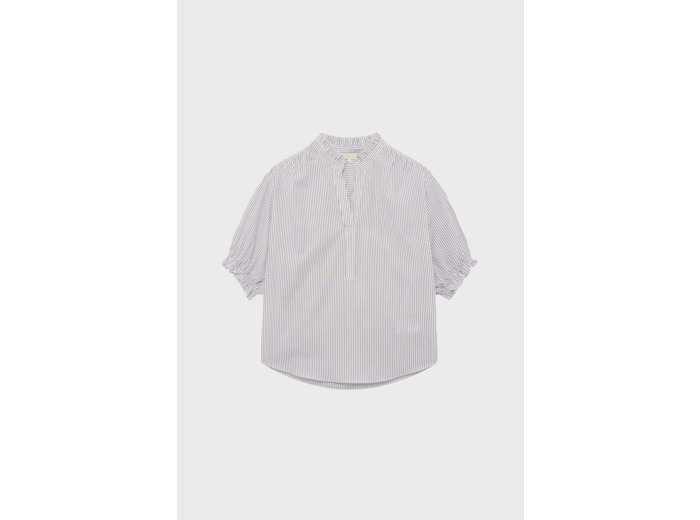 Blouse rayée à volants - ULYIS