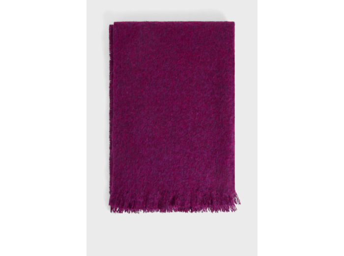 Echarpe unie en mohair mélangé - DELILA
