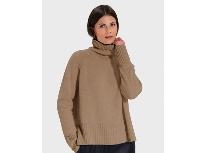 Pull Nefeli Camel en CACHEMIRE