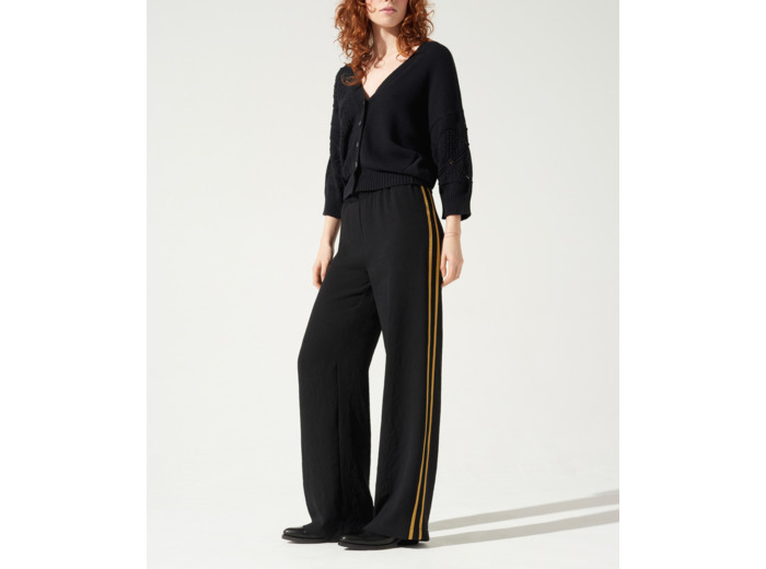 Cardigan black as night