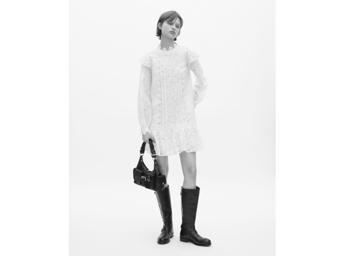 Robe En Dentelles ecru